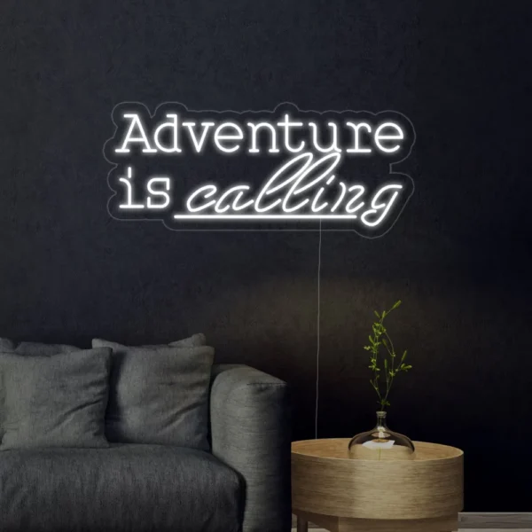 Adventure is Calling Neon Sign