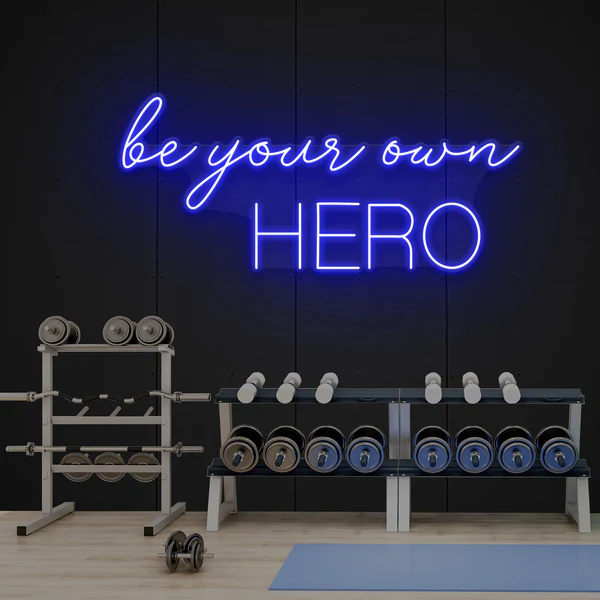 Be Your Own Hero Led Neon Sign Light